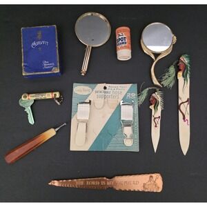 Vintage Junk Drawer Lot Of 10 Grandma's Items